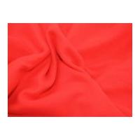 Single Sided Fleece Fabric Red