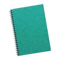 silvine a4 notebook twin wire sidebound hardcover perforated ruled 192 ...