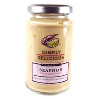 Simply Delicious Organic Seafood Sauce with Lemon