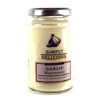 Simply Delicious Organic Garlic Mayonnaise