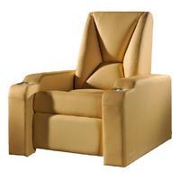 Signature Cream Leather Premiere Home Cinema Seat