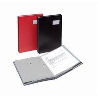 signature book red with 20 compartments with durable blotting card