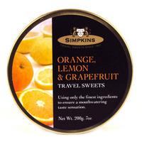 Simpkins Orange Lemon & Grapefruit Drops