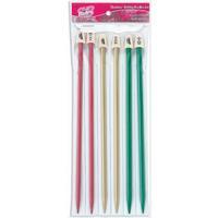 silvalume 10 knitting needles gift set 3 pair 243552