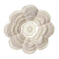 Simplicity Crochet Flower Applique Accessory