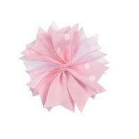 Simplicity Grosgrain & Organza Ribbon Cluster Baby Pink