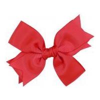 simplicity large grosgrain ribbon bow red