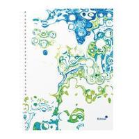 Silvine Surf Twin Wire A5 Notebook Plus 160 Pages Assorted TWA4SF