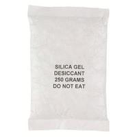 Silica Gel 250g Sachets White Pack of 100 SGS250