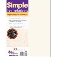 Simple Foundations Translucent Vellum Paper 243656