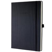 Sigel CONCEPTUM Black Hardcover Lined size A4 Notebook CO116