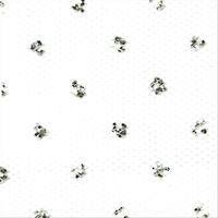 Silver Sparkle Tulle - 6ins Wide 25yds Spool 260811