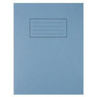 Silvine Exercise Book Ruled and Margin 80 Pages Blue Pack of 10 EX104