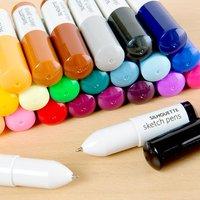 silhouette sketch pen starter kit 24 colours 378839