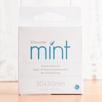 silhouette mint stamp sheet set 30x30mm 381033