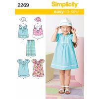 Simplicity Child\'s Easy to Sew Dresses 382604