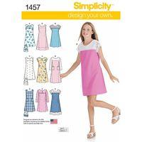 Simplicity Girls Plus Pullover Jumper or Dress in Two Lengths 382332