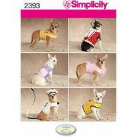 Simplicity Dog Clothes 382685