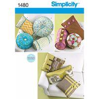 Simplicity Decorative Pillows and Neck Rolls 382392