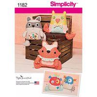 Simplicity Stuffed Animals and Monsters 381610