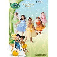 simplicity toddlers childs disney fairies costume 382534