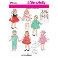 Simplicity Doll Clothes 382732