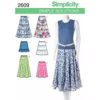 Simplicity Ladies\' Skirts 382782