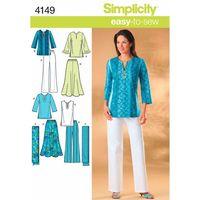 Simplicity Ladies\' & Plus Size Smart and Casual Wear 382880