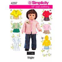 Simplicity Doll Clothes 382895