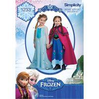 simplicity disneys frozen costume for children 381658