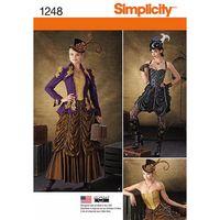 Simplicity Ladies\' Steampunk Costumes 381749