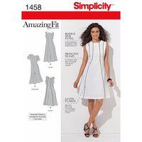 Simplicity Ladies and Plus Size Amazing Fit Dress 382333