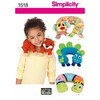 Simplicity Child\'s Animal Neck Pillows 382342