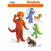 Simplicity Child\'s and Dog Costumes 382518