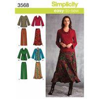 Simplicity Ladies and Plus Size Smart and Casual Wear 382771