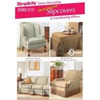 Simplicity Home Decorating Slipcovers and Pillows 382848