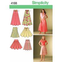 Simplicity Ladies\' Skirts 382883
