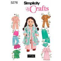 Simplicity Doll Clothes 382942