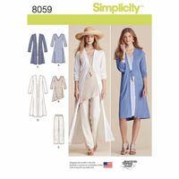 Simplicity Ladies\' Separates Sized XXS to XXL 383028