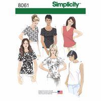 Simplicity Ladies\' Tops 383032