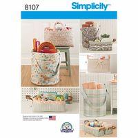 Simplicity Bucket Basket and Tote Organisers 383087