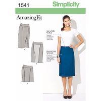 Simplicity Ladies\' & Miss Petite Amazing Fit Skirt 382358