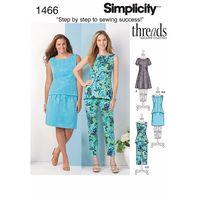 Simplicity Ladies and Plus Dress Tunic or Top Skirt and Trousers 382369