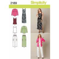 simplicity ladies plus size smart and casual wear 382576