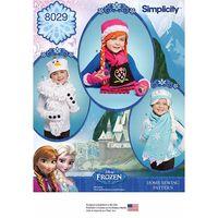 Simplicity Disney Frozen Winter Accessories 382958