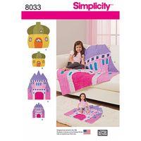 Simplicity Rag Quilts and Matching Doll Rag Quilts 382962
