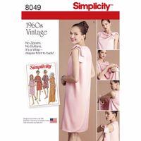Simplicity Ladies\' Vintage 1960\'s Three Armhole Dress 382997