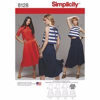 Simplicity Pattern 8128 Ladies\' Two Piece Dress 383109