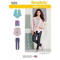 Simplicity Knit Separates for Girls and Girls Plus 377199