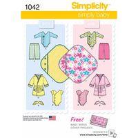 simplicity babies layette 377580